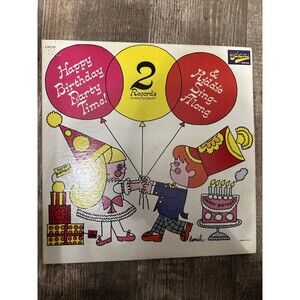 Galaxy Twin-pack Happy Birthday Party Time! / Kiddie Sing-Along 2LP33